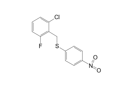 2-chloro-6-fluorobenzyl p-nitrophenyl sulfide