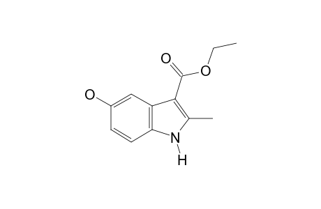 5-hydroxy-2-methylindole-3-carboxylic acid, ethyl etser