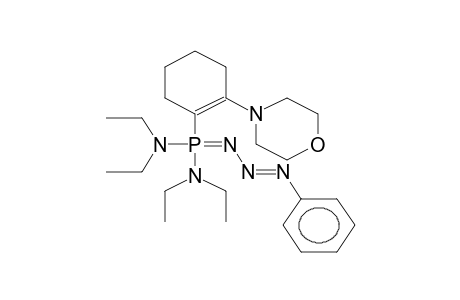 2-MORPHOLINO-1-CYCLOHEXENYL(PHENYLAZOIMIDO)PHOSPHONIC ACID,TETRAETHYLDIAMIDE