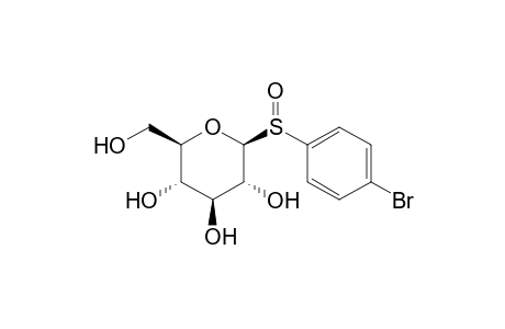 1-[(p-bromophenyl)sulfinyl]-1-deoxy-beta-D-glucose