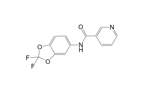 N-(2,2-Difluoro-benzo[1,3]dioxol-5-yl)-nicotinamide