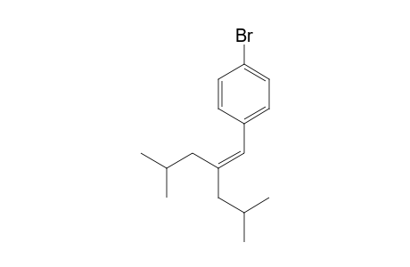 4-Bromo-1-(2-isobutyl-4-methyl-pent-1-en-1-yl)benzene