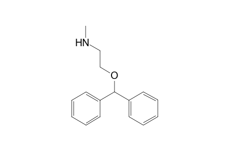 2-(diphenylmethyl)oxy-N-methyl-ethanamine