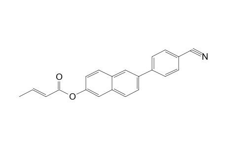But-2-enoic acid, 6-(4-cyano-phenyl)-naphthalen-2-yl ester