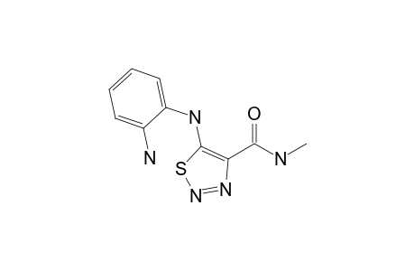 5-(2-aminoanilino)-N-methyl-4-thiadiazolecarboxamide