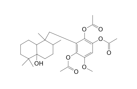 Hyatoquinone - 17,18,21-triacetate