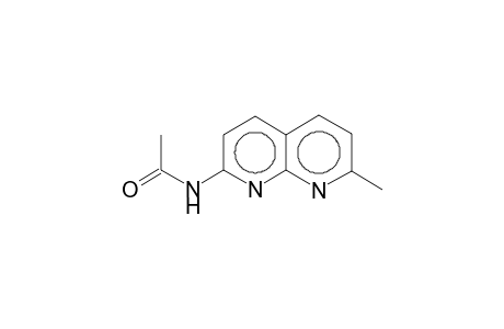 N-(7-methyl-1,8-naphthyridin-2-yl)ethanamide