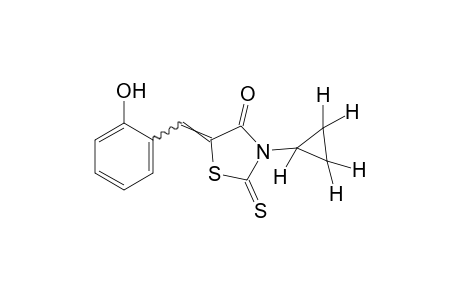 3-cyclopropyl-5-salicylidenerhodanine