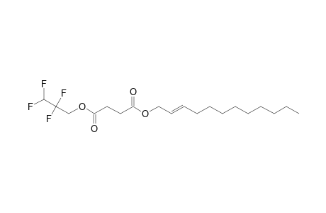 Succinic acid, dodec-2-en-1-yl 2,2,3,3-tetrafluoropropyl ester