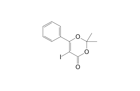 2,2-Dimethyl-5-iodo-6-phenyl-1,3-dioxin-4-one