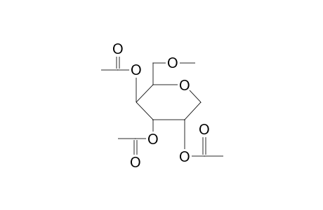 2,3,4-tri-o-Acetyl-1,5-anhydro-6-o-methyl-D0GALACTITOL