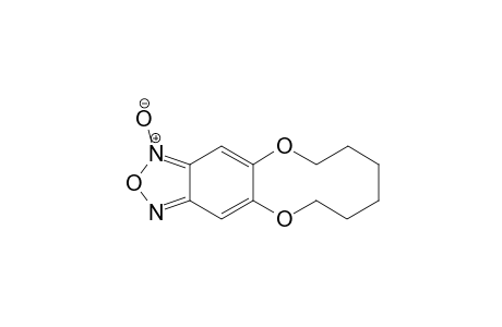 6,7,8,9,10,11-Hexahydro[1,4]dioxecino[2,3-f](2,1,3)-benzoxadiazole - N(1)-oxide