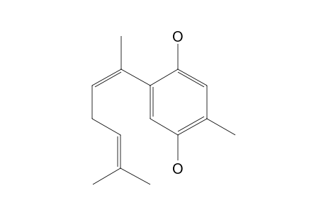 (1'Z)-2-[1',5'-DIMETHYLHEXA-1',4'-DIENYL]-5-METHYLBENZENE-1,4-DIOL