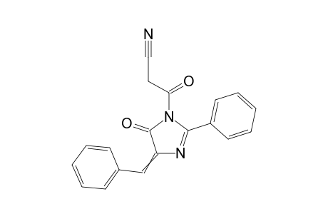 3-(4-benzylidene-5-oxo-2-phenyl-4,5-dihydro-1H-imidazol-1-yl)-3-oxopropanenitrile