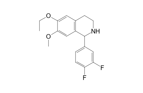 1-(3,4-Difluoro-phenyl)-6-ethoxy-7-methoxy-1,2,3,4-tetrahydro-isoquinoline