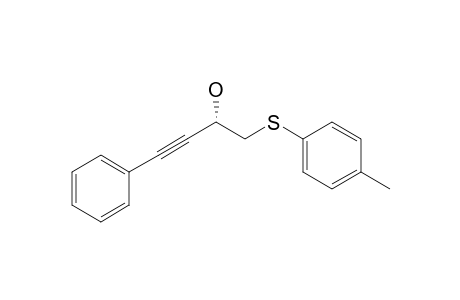 (S)-4-Phenyl-1-(p-tolylsulfenyl)-3-butyn-2-ol