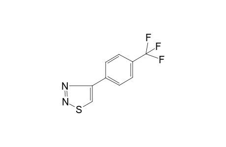 4-(alpha,alpha,alpha-TRIFLUORO-p-TOLYL)-1,2,3-THIADIAZOLE