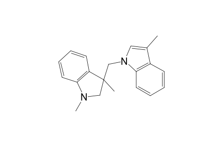 1,3-Dimethyl-3-(3'-methylindolyl-1'-methyl)indoline