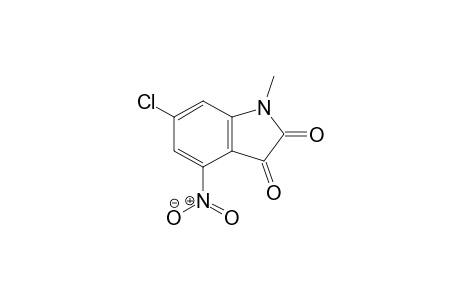 6-Chloro-1-methyl-4-nitroindoline-2,3-dione