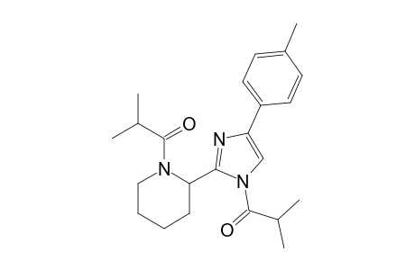 1-(2-(1-isobutyryl-4-(p-tolyl)-1H-imidazol-2-yl)piperidin-1-yl)-2-methylpropan-1-one