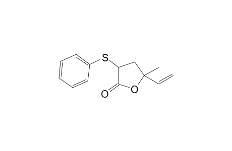 4-Methyl-2-(phenylthio)-4-vinyl.gamma.-butyrolactone