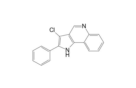 3-chloranyl-2-phenyl-1H-pyrrolo[3,2-c]quinoline