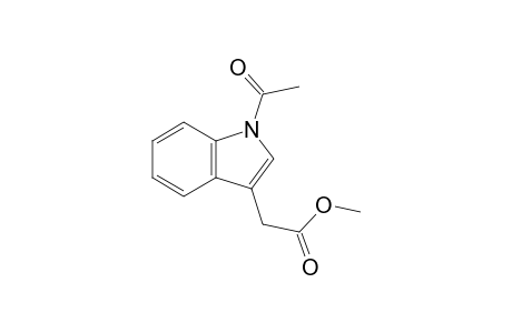 1H-Indole-3-acetic acid, 1-acetyl-, methyl ester