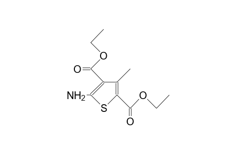 5-amino-3-methyl-2,4-thiophenedicarboxylic acid, diethyl ester