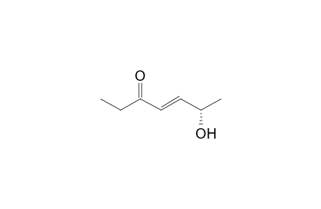 (S)-5-Oxo-hept-3-en-2-ol