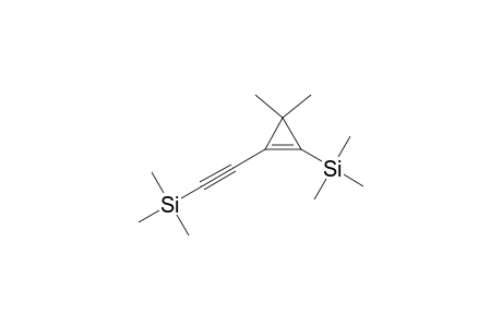 2-(3,3-dimethyl-2-trimethylsilyl-1-cyclopropenyl)ethynyl-trimethylsilane