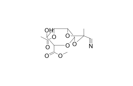 METHYL[3-O-ACETYL-1,2-O-[1-(EXO-CYANO)ETHYLIDENE]-BETA-D-MANNOPYRAN]URONATE