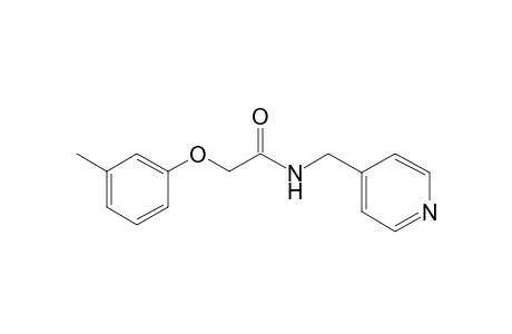 acetamide, 2-(3-methylphenoxy)-N-(4-pyridinylmethyl)-