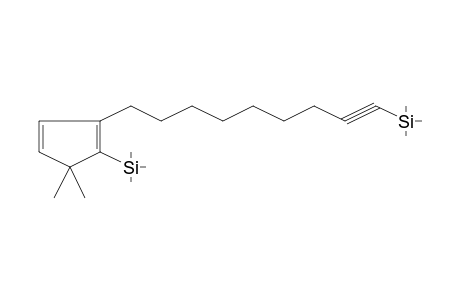 (5,5-Dimethyl-2-[9-(trimethylsilyl)-8-nonynyl]-1,3-cyclopentadien-1-yl)(trimethyl)silane