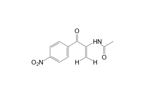 N-(alpha-methylene-p-nitrophenacyl)acetamide