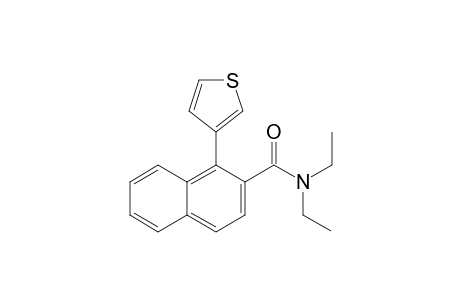 N,N-Diethyl-1-(thiophen-3-yl)-2-naphthamide