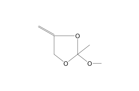 2-Methoxy-2-methyl-4-methylene-1,3-dioxolane