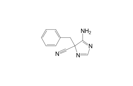 5-Amino-4-benzyl-4-cyano-4H-imidazole