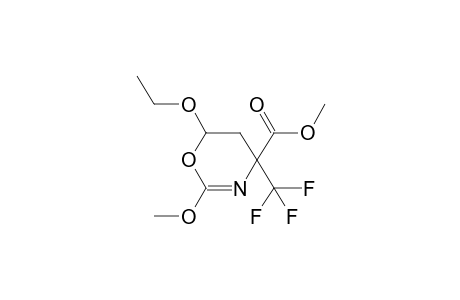 2-METHOXY-4-METHOXYCARBONYL-4-TRIFLUOROMETHYL-6-ETHOXY-5,6-DIHYDRO-1,3-4H-OXAZINE