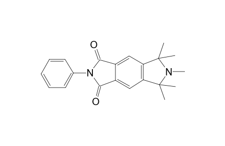 5,5,6,7,7-Pentamethyl-2-phenyl-6,7-dihydrobenzo[1,2-c:4,5-c']dipyrrole-1,3(2H,4H)-dione