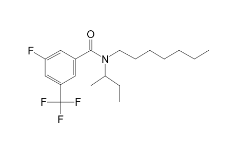 Benzamide, 3-fluoro-5-trifluoromethyl-N-(2-butyl)-N-heptyl-