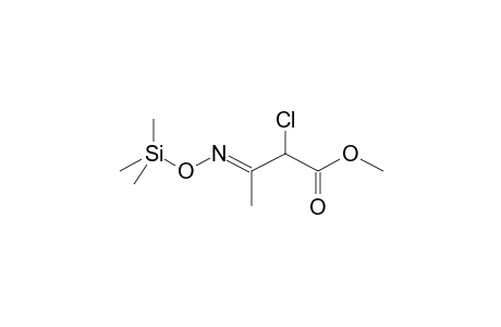 ALPHA-CHLORO-BETA-TRIMETHYLSILOXYIMINOBUTYRIC ACID, METHYL ESTER