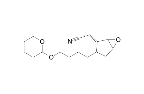 {3-[4'-(Tetrahydro-2""""-pyranyloxy)butyl]-6-oxabicyclo[3.1.0]hex-2-ylidene}acetonitrile