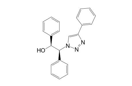 (1S*,2S*)-1,2-Diphenyl-2-(4-phenyl-1H-1,2,3-triazol-1-yl)-ethanol