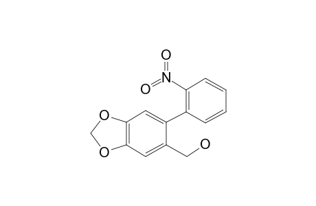 1-Hydroxymethyl-3,4-methylenedioxy-2'-nitro-biphenyl