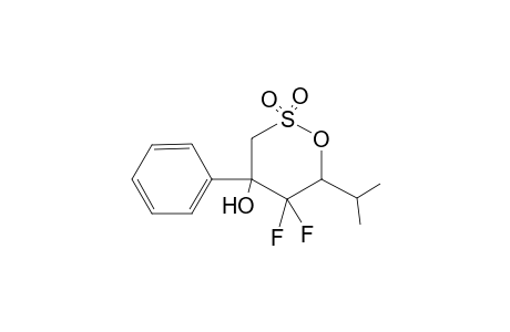 3,3-DIFLUORO-2-HYDROXY-2-PHENYL-4-ISOPROPYLBUTAN-1,4-SULTONE