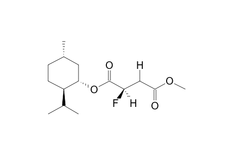 1-(+)-menthyl 4-methyl-(S)-2-fluorosuccinate