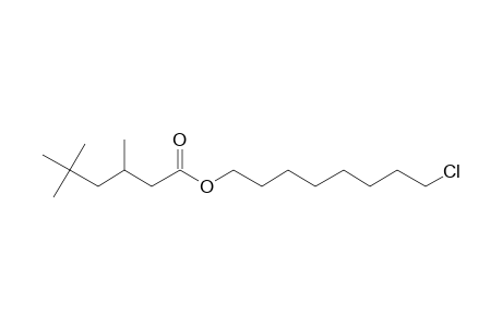 Hexanoic acid, 3,5,5-trimethyl-, 8-chlorooctyl ester