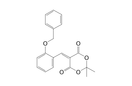 [o-(benzyloxy)benzylidene]malonic acid, cyclic isopropylidene ester