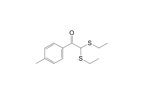 p-tolylglyoxal, 1-(diethyl mercaptal)