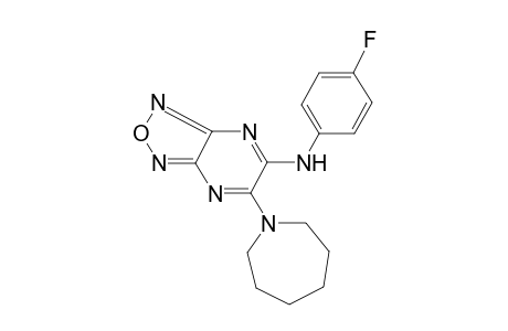 [1,2,5]oxadiazolo[3,4-b]pyrazin-5-amine, N-(4-fluorophenyl)-6-(hexahydro-1H-azepin-1-yl)-